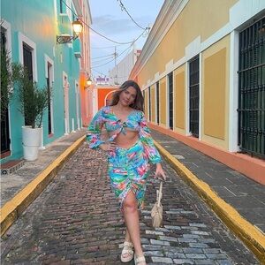 Tropical Two-Piece Set